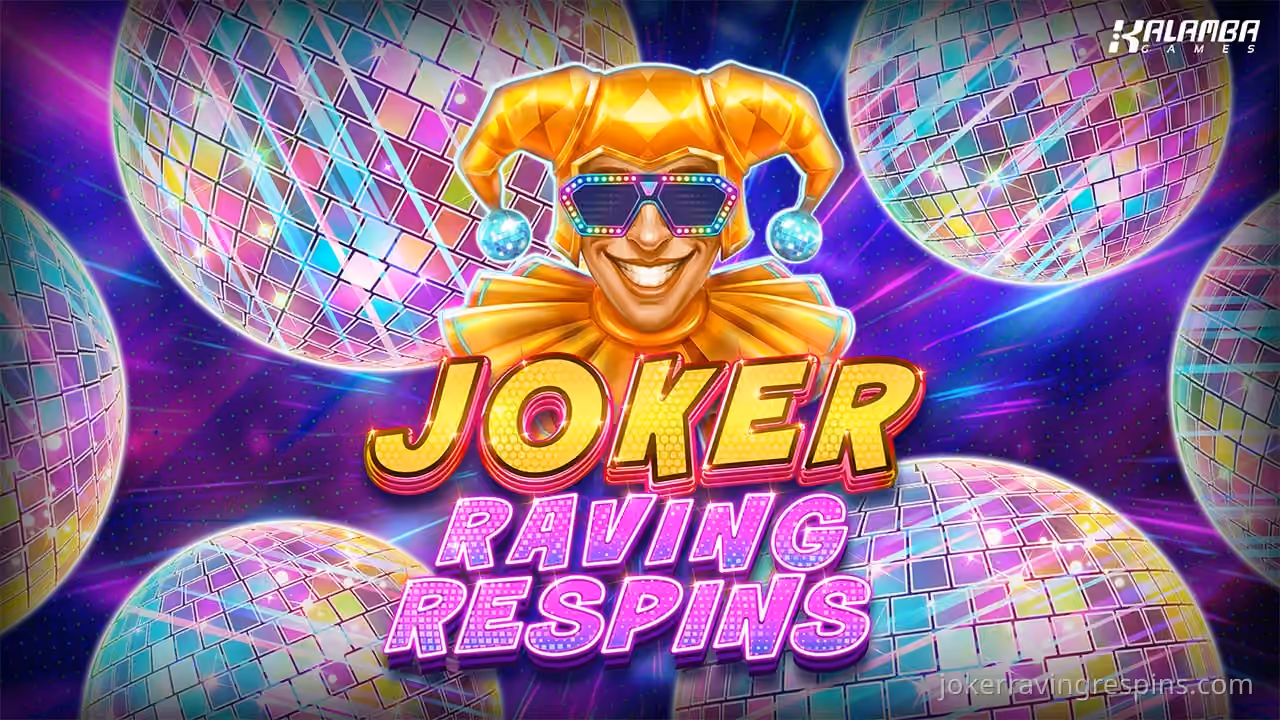 Joker Raving Respins by Kalamba Games — slot gameplay